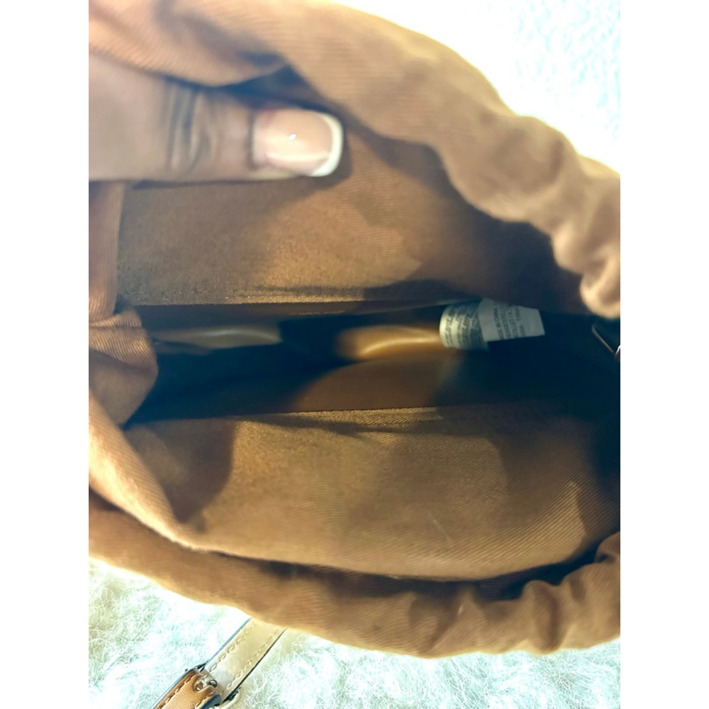 Zara Basic Collection Brown Circle Crossbody Bag - image 5